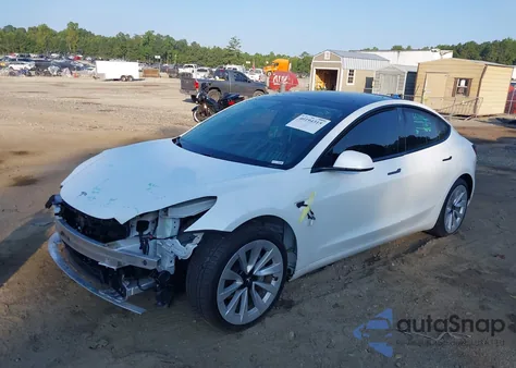 2021 Tesla Model 3 Long Range Dual Motor All-Wheel Drive from USA, damaged, VIN 5YJ3E1EB0MF015510